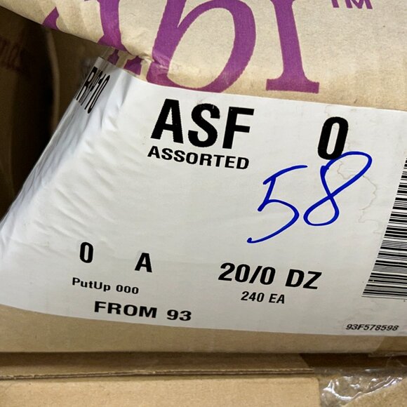 Hanes Girls’ Tagless Hipsters – LOT 58 - 240 pcs – 24 packs (10 ea) – Sz 8 - NEW - Picture 3 of 3